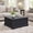 Black, variant on IFMust Farmhouse Lift-Top Coffee Table with Dual Hydraulic Lift, Hidden Storage, and Square Design for Living Room,White