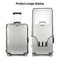 thumbnail image 4 of 18-30inch Clear Suitcase Cover Protector Transparent Travel Luggage Protector PVC Protective Suitcase Cover for Wheeled Suitcase 22inch, 4 of 6