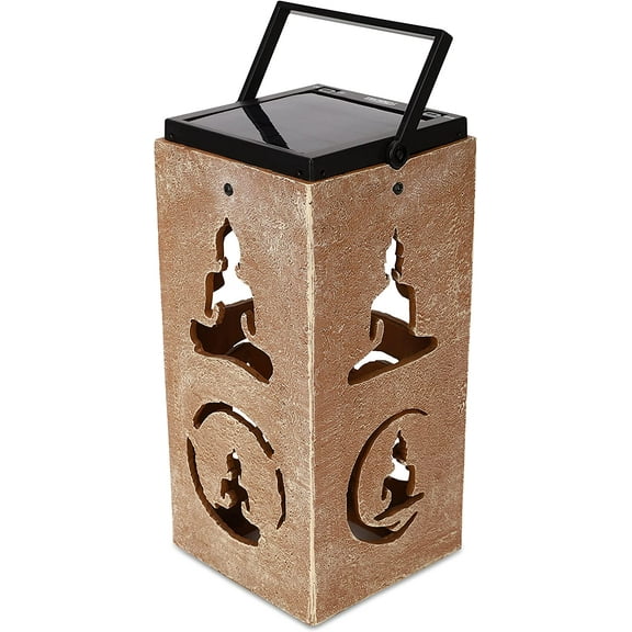Solar Decorative Portable Lantern - Buddha