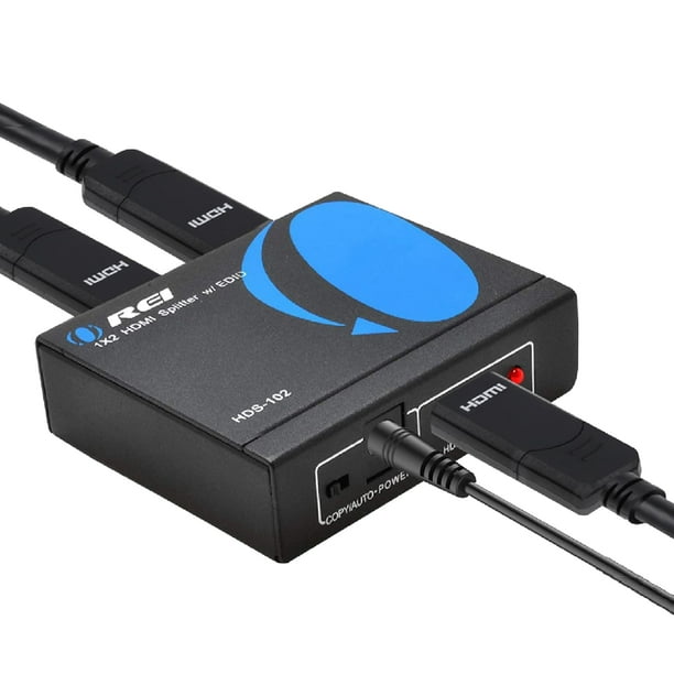 Divisor HDMI OREI 4K 1x2 Duplicado/Espejo UltraHD 4K @30Hz