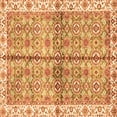 thumbnail image 1 of Ahgly Company Indoor Square Oriental Orange Traditional Area Rugs, 8' Square, 1 of 4