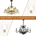 thumbnail image 6 of Uxcell 39mm Lamp Shade Finial, Cube Crystal Lamp Finials Caps Knob 1/4-27 Inch Threaded Base Clear Square Decoration, 6 of 6
