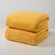 thumbnail image 2 of Juego de Toallas de Baño de Terciopelo Extra Grueso para Adultos, Super Absorbentes y Suaves con Patrón de Franjas de Felpa, 75x35cm, Paquete de 2 para Hogar/Playa/Gimnasio, 2 of 2
