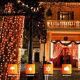 thumbnail image 4 of Cadena de luces JMEXSUSS, 100 LED, naranja, Halloween, 10 m, paquete de 2 unidades, 4 of 7