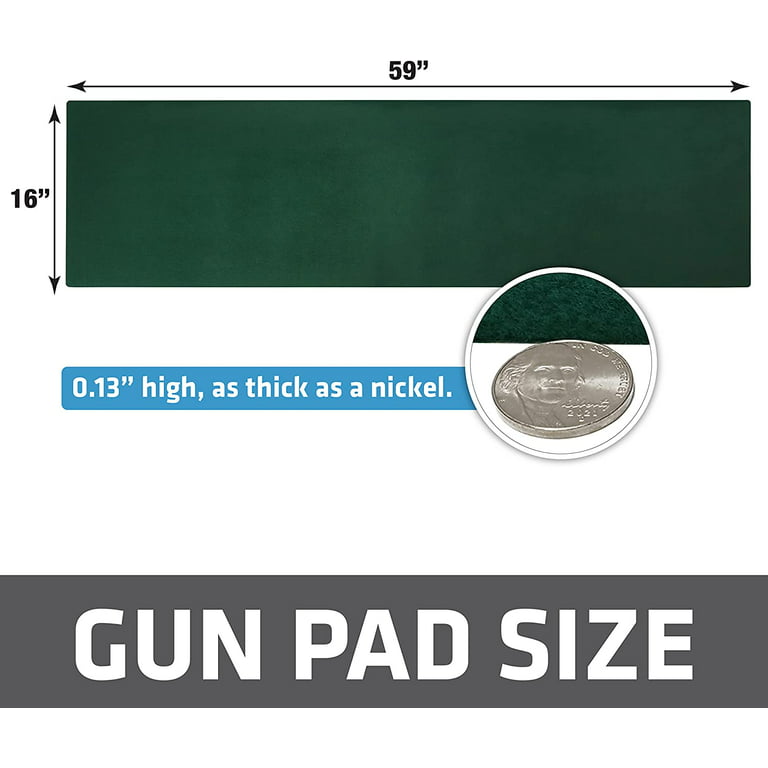  Drymate Gun Cleaning Pad (16 x 20), Premium Gun Cleaning Mat  - Absorbent/Waterproof/Durable - Protects Surfaces, Contains Liquids -  (Made in The USA) (Charcoal) : Sports & Outdoors