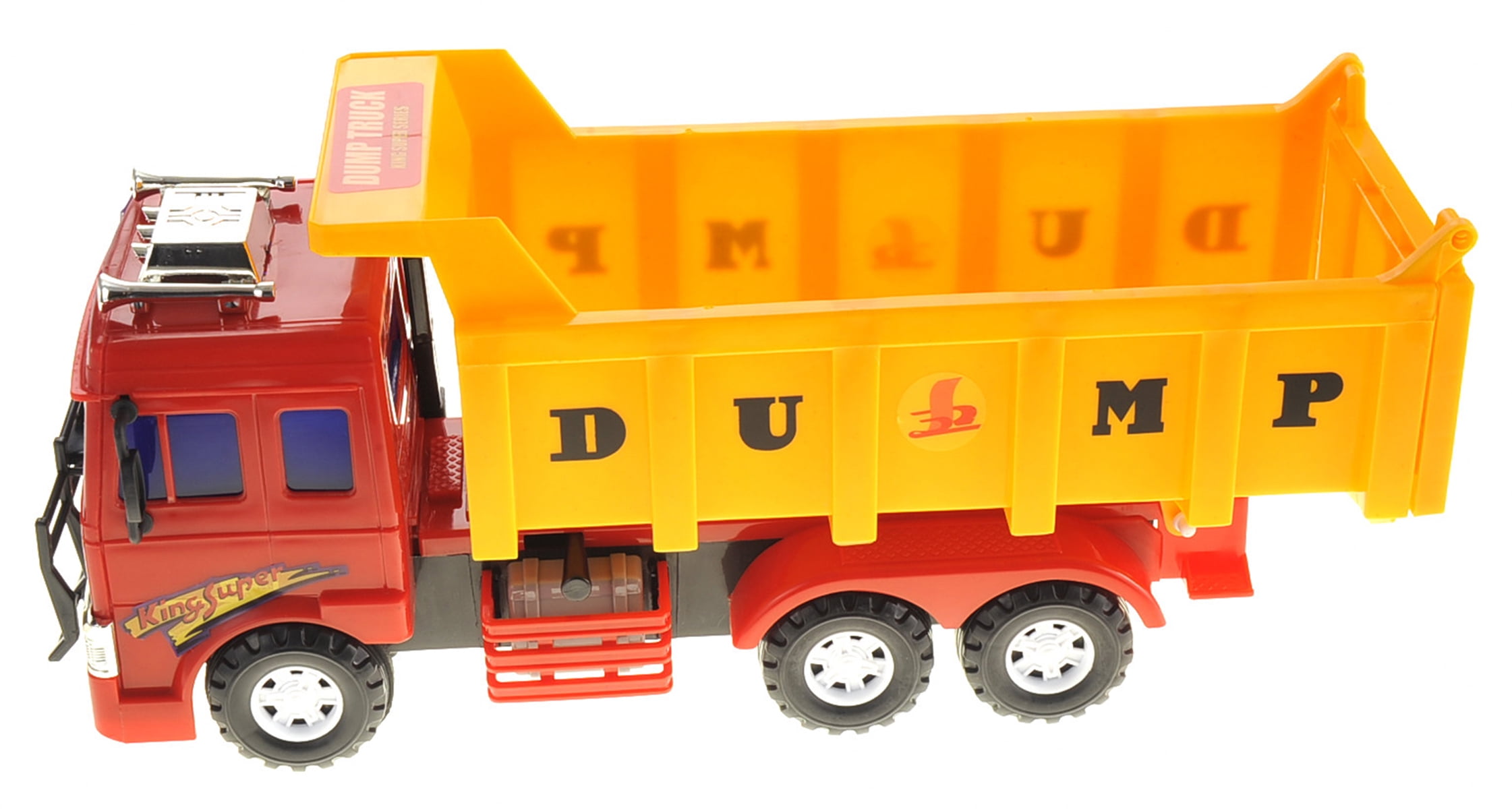 PlayWorld Ready! Set! Race! Big Dump Truck With Friction Power