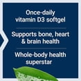 thumbnail image 4 of Vitamina D3 Life Extension 125mcg 5000 Iu 60 Cápsulas Apoyo A Huesos, 4 of 9