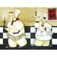 thumbnail image 1 of Tile Mural Kitchen Backsplash - Bistro Chefs-JG - by Jennifer Garant, 1 of 1
