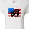 thumbnail image 4 of Inktastic Liberty Flag Women's T-Shirt, 4 of 5