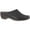 Black, variant on Easy Spirit Womens Dusk Laser Cut Leather Mules