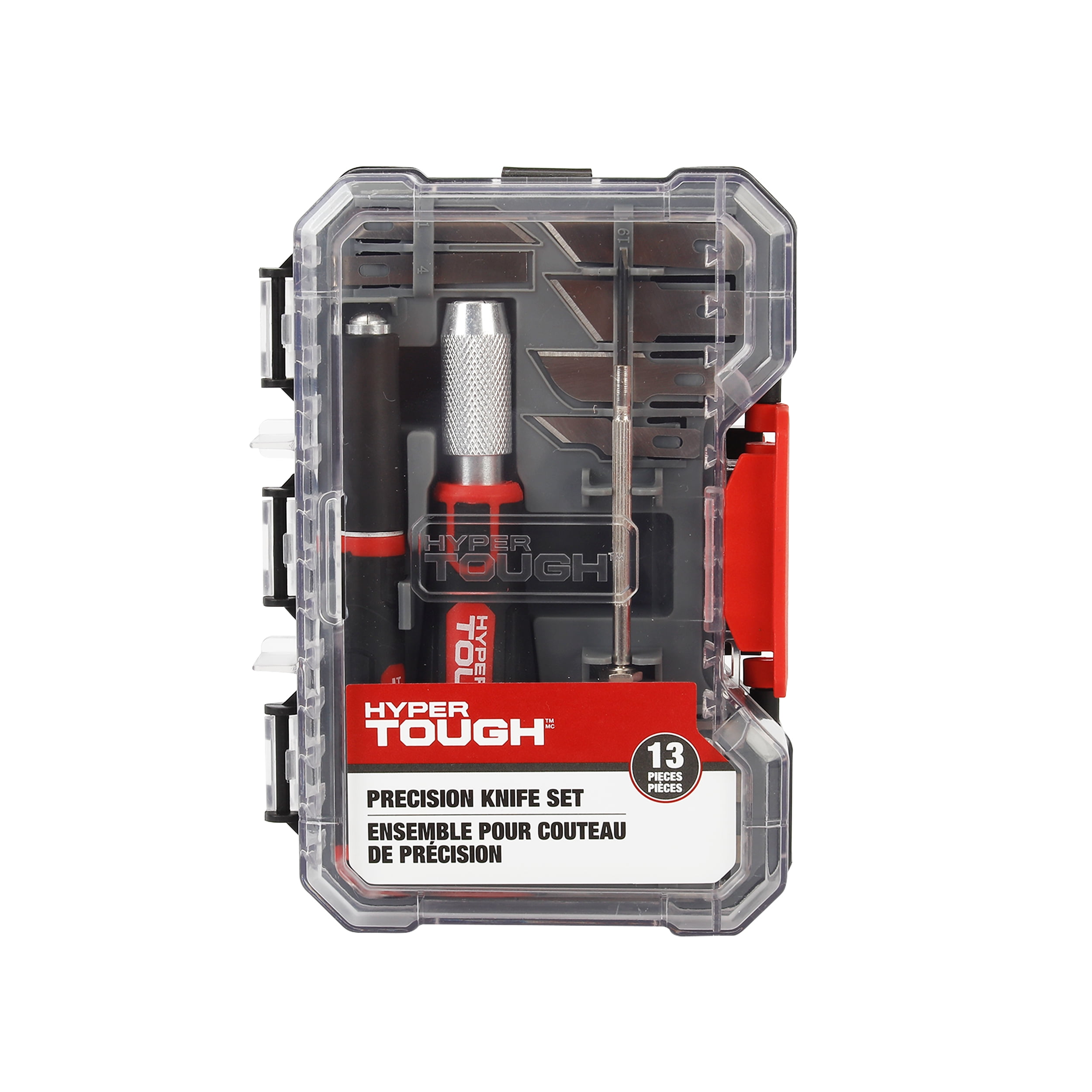 Hyper Tough 13-Piece Precision Knife Set, Tools