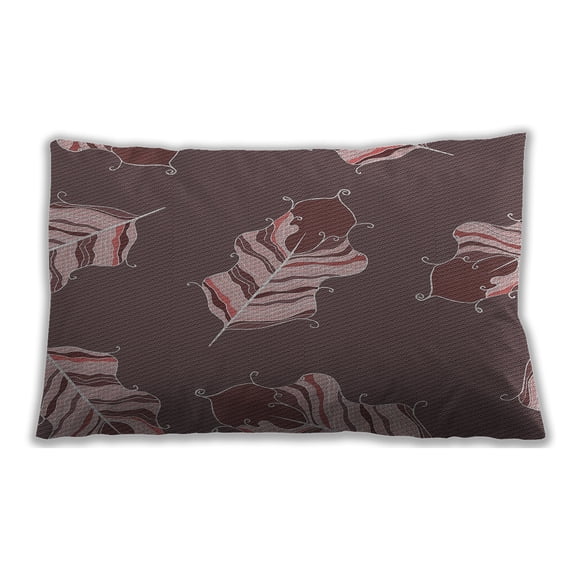 Ahgly Company Outdoor Rectangular Patterned Lumbar Throw Pillow, 13 inch by 19 inch