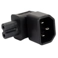thumbnail image 2 of Adaptador IEC 320 Enchufe de 3 clavijas, C14 a Enchufe Cloverleaf Adaptador de corriente Micky C7, 40 Hugo Adaptador IEC320 C14 a C7, 2 of 10