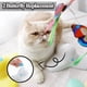thumbnail image 3 of Juguete interactivo para gatos de interior blanco con mariposa giratoria de 360°, 3 of 5