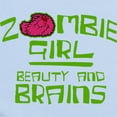 thumbnail image 2 of CafePress - Zombie Girrl Infant Bodysuit - Baby Light Bodysuit, Size Newborn - 24 Months, 2 of 4