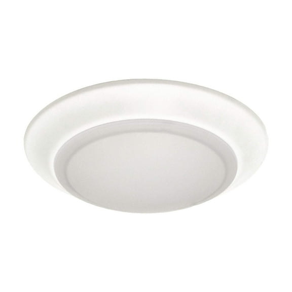 FLI Products 6 Inch 750 Lumen Contemporary Dimmable 1-Light Plastic Flush Mount Lights for Hallway, Dining Room, Outdoor