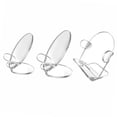 thumbnail image 1 of 3 organizadores de maquillaje, almacenamiento de cosméticos, soporte moderno de acrílico, organizador de estantes para iluminadores y polvos faciales., 1 of 9