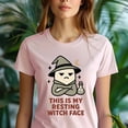 thumbnail image 5 of This Is My Resting Witch Face Graphic Tee Funny Cartoon Shirt, Gold, Size XL, 5 of 6
