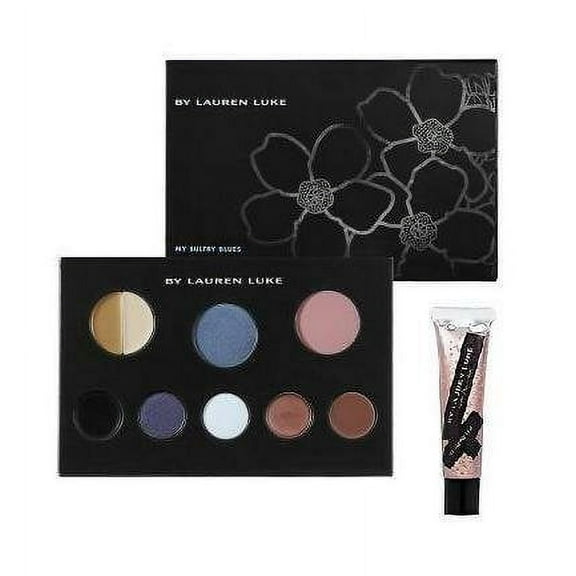 MY SULTRY BLUES Lauren Luke Complete Make up Palette Kit Eyes Cheeks Lips NEW