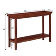 thumbnail image 4 of Pemberly Row Table Console avec Tablette, Fini Bois Acajou, 4 of 5
