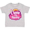 thumbnail image 3 of Inktastic I Love My Nanny Grandchild Girls Toddler T-Shirt, 3 of 5