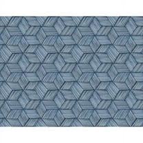 Kenneth James Intertwined Dark Green Geometric Wallpaper, 27-in by 27-ft, 60.8 sq. ft