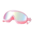 thumbnail image 1 of Gafas de natación para hombres y mujeres, gafas de natación para deportes acuáticos, piscina y snorkel. Rosa, 1 of 8