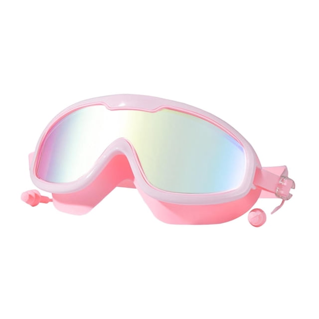 Gafas de natación para hombres y mujeres, gafas de natación para deportes acuáticos, piscina y snorkel. Rosa