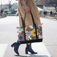 thumbnail image 4 of FORMRS Laptop Tote Bag for Women with 15.6" Computer Compartments Handbag, Colorful Flowers, 4 of 7