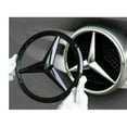 thumbnail image 1 of Gloss Black Mercedes Benz 3 Point Star Emblem Badge For Slk R172 187mm, 1 of 1