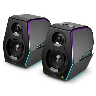 Sanyun SW206 80W Dual-Mode Bookshelf Speakers, 4in HiFi Monitor
