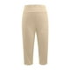 thumbnail image 3 of WILLBEST Pantalones Capri de Yoga de Cintura Alta para Mujer, Mallas de Entrenamiento con Bolsillos, Cómodos, Elásticos, Transpirables, para Fitness, Running Y Ropa Deportiva. Extra Grande, 3 of 3