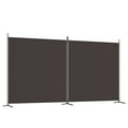 thumbnail image 5 of vidaXL Room Divider Folding Wall Partition Privacy Screen for Office Fabric, 5 of 28