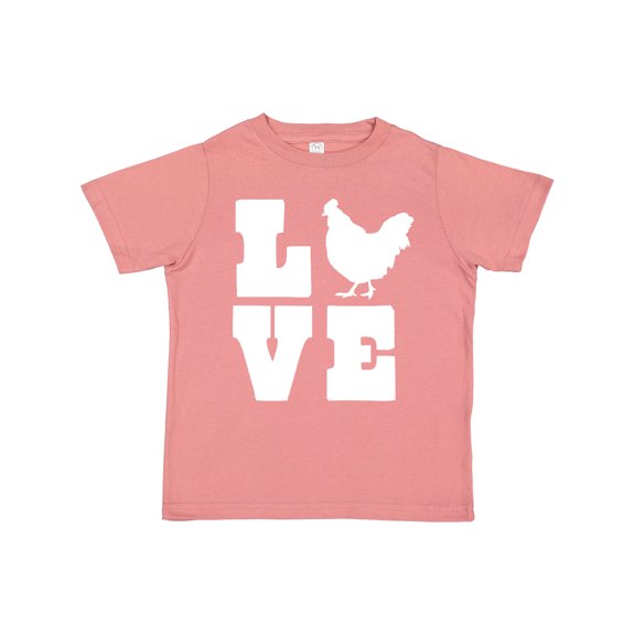 Inktastic Love Chickens Boys or Girls Toddler T-Shirt