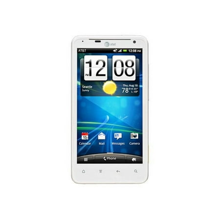 HTC Vivid - 4G smartphone - RAM 1 GB / Internal Memory 16 GB - microSD slot - LCD display - 4.5" - 960 x 540 pixels - rear camera 8 MP - AT&T - white