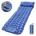 thumbnail image 1 of Cojín inflable ligero para llevar, para acampar, a prueba de humedad, para viajes, para el coche, para la siesta, para almacenar, para tienda de campaña al aire libre, 1 of 4