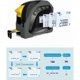 thumbnail image 3 of 40m Laser Distance Meter with Backlit LCD Display, 5m Tape Measure, Laser for Measuring, Portable, Rechargeable, 3 of 4