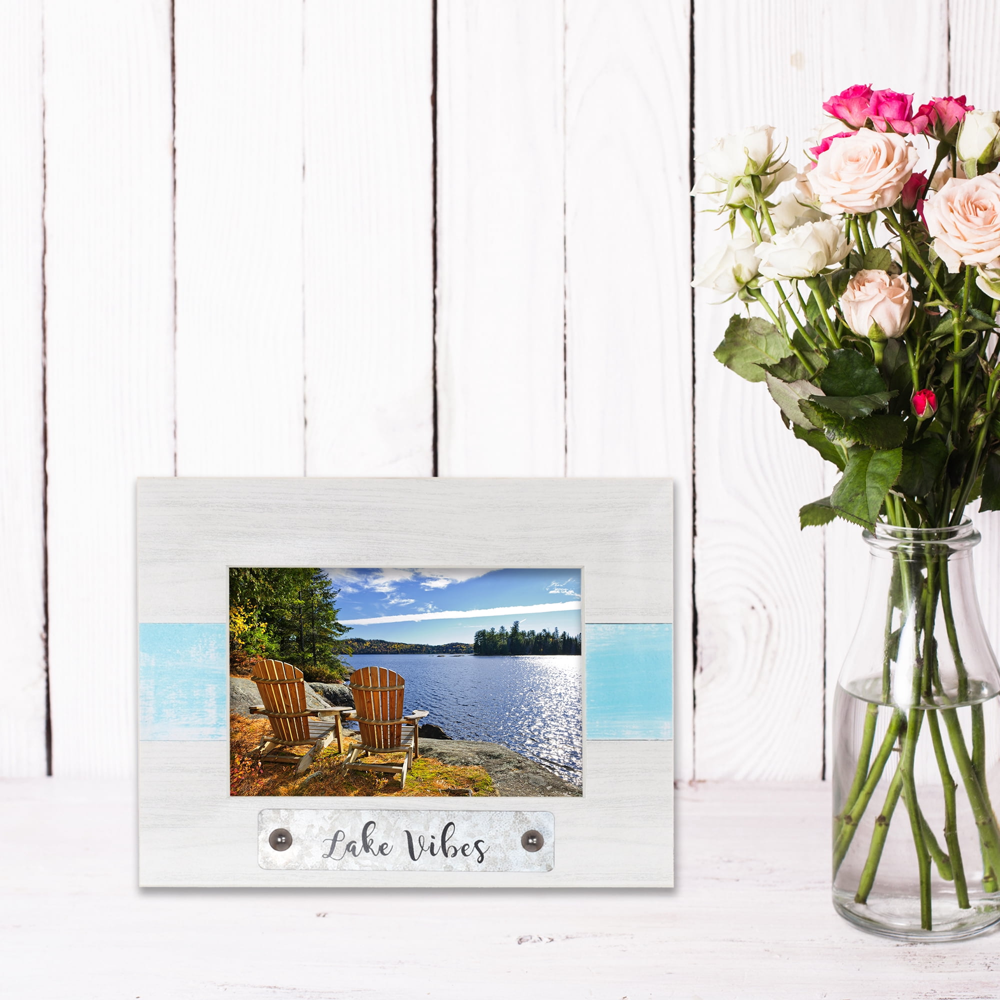 4x6 Lake Vibes Picture Frame