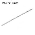thumbnail image 1 of Diamètre 2.5-6.5mm Disque de Perceuse HSS Extra Long 160-300mm Perceuse Métallique, 1 of 6
