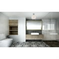 thumbnail image 2 of Baxter 1 Light Chrome Flush Mount With Frosted White Glass, 2 of 3