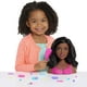 thumbnail image 1 of Barbie Fashionistas Cabeza de Estilismo de 8 pulgadas, Cabello Negro, 20-Pieces Barbie -, 1 of 2