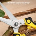 thumbnail image 6 of Professional Garden Pruning Shears | Stainless Steel Blade | Non-Slip Handles | Fruit Tree Flower Trimming Scissors | 4 Color Options | 8-Inch Gardening Tool, 6 of 9