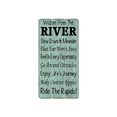 thumbnail image 1 of Wisdom from the River Wooden Sign Wall Decor, 1 of 1