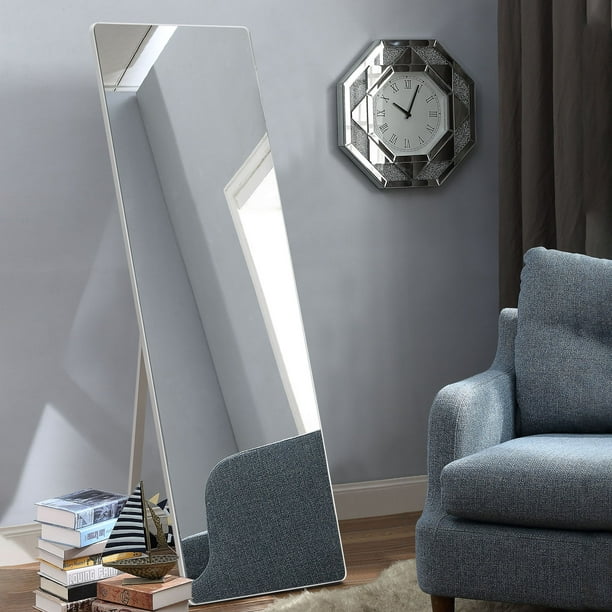 Neutype Full Length Mirror with Standing Holder Floor Mirror Large Wall