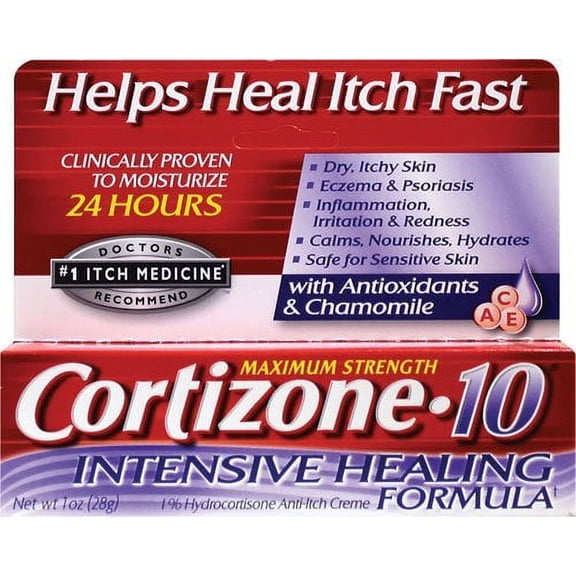 cortizone 10 1z healng size 1z cortizone 10 intensive healing formula anti-itch cream