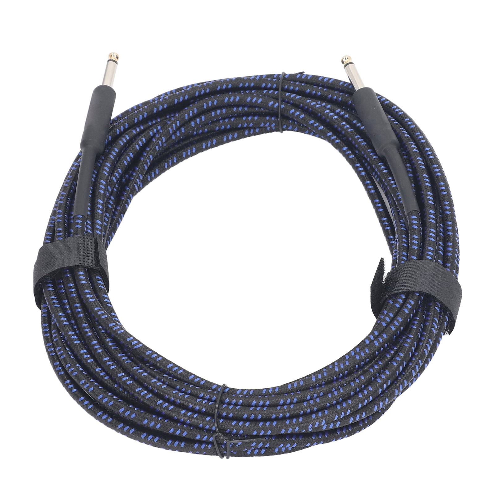 BIMZUC 32.8ft 10m Instrument Cable Musical Electric Guitar Bass Connection High Shielding Blue Audio Cord