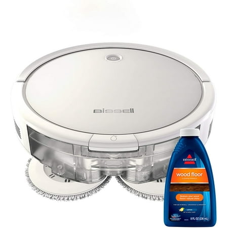 BISSELL SpinWave Hard Floor Expert Wet and Dry Robot Vacuum, WiFi Connected with Structured Navigation, 3115