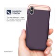 thumbnail image 5 of iPhone XS Max Slim Case Ultra Thin Protective Grip Cover (Slimshield) - Purple, 5 of 6