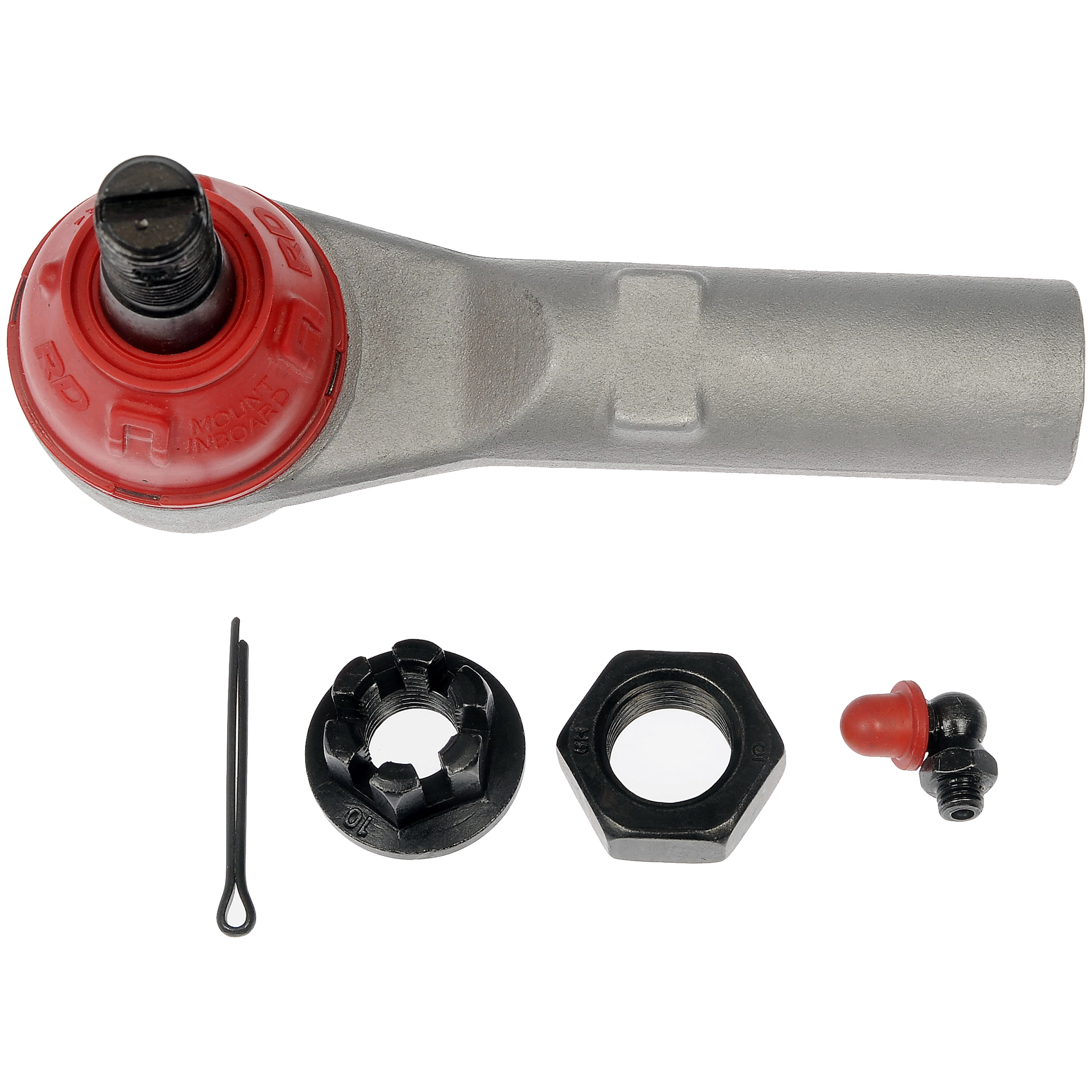 Dorman TO82065RD Front Outer Steering Tie Rod End for Specific Dodge / Ram Models, Gray Fits select: 2002-2008 DODGE RAM 1500, 2003-2012 DODGE RAM 2500