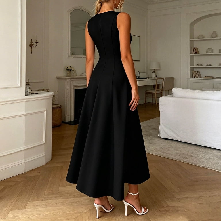 black polka dot dress long sleeve Small Fall21New line silhouette Structured Mini Dress 2 Size:Euro 37.5 / US 7.5